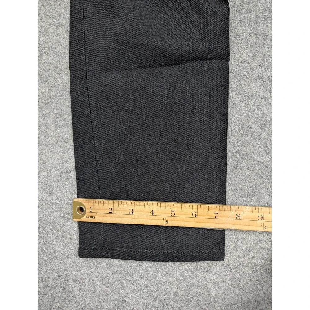Theory Jeans Mens 36x31 Black Dark Wash Slim Straight 5 Pocket Denim Pants